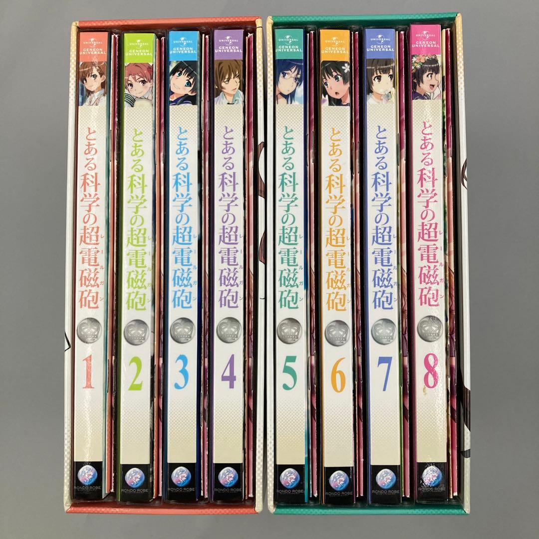 [全8巻セット]とある科学の超電磁砲 第1~8巻(Blu-ray Disc)
