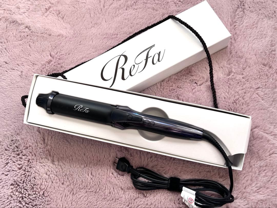 リファカールアイロン プロ （38mm） ReFa CURL IRON PRO リファカールアイロンプロ 38mm 白 | ヘアケア