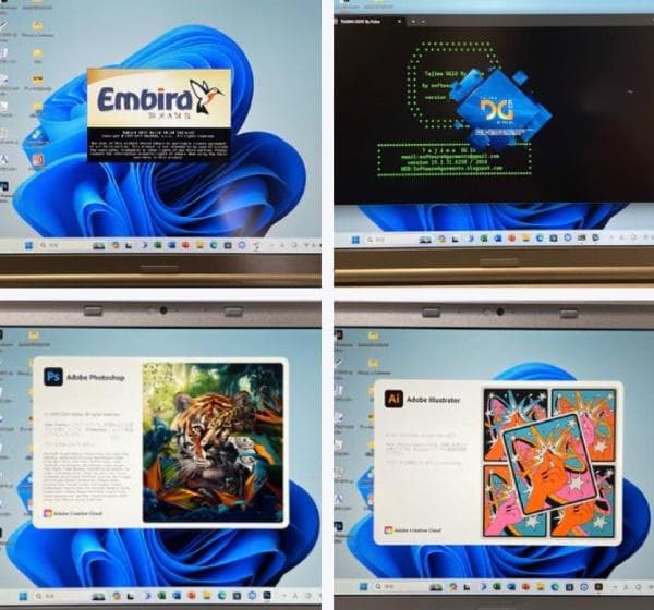 SV9 メモリ16G 刺しゅう用ノートパソコン ブラザー ジャノメ JUKI 2