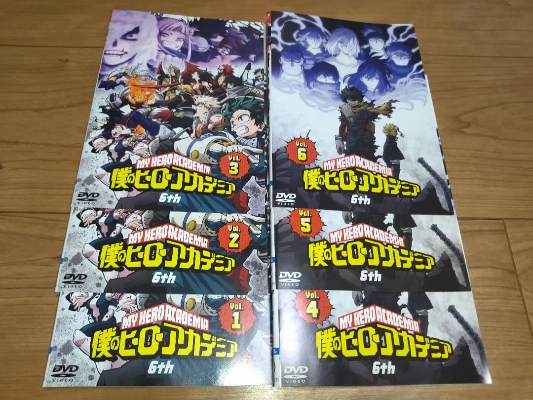 僕のヒーローアカデミア6th 全巻完結セット dvd オンライン