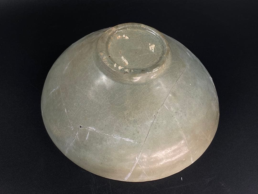 高麗青磁 鉢 大碗 傷有 残器 陶片 見本品参考品