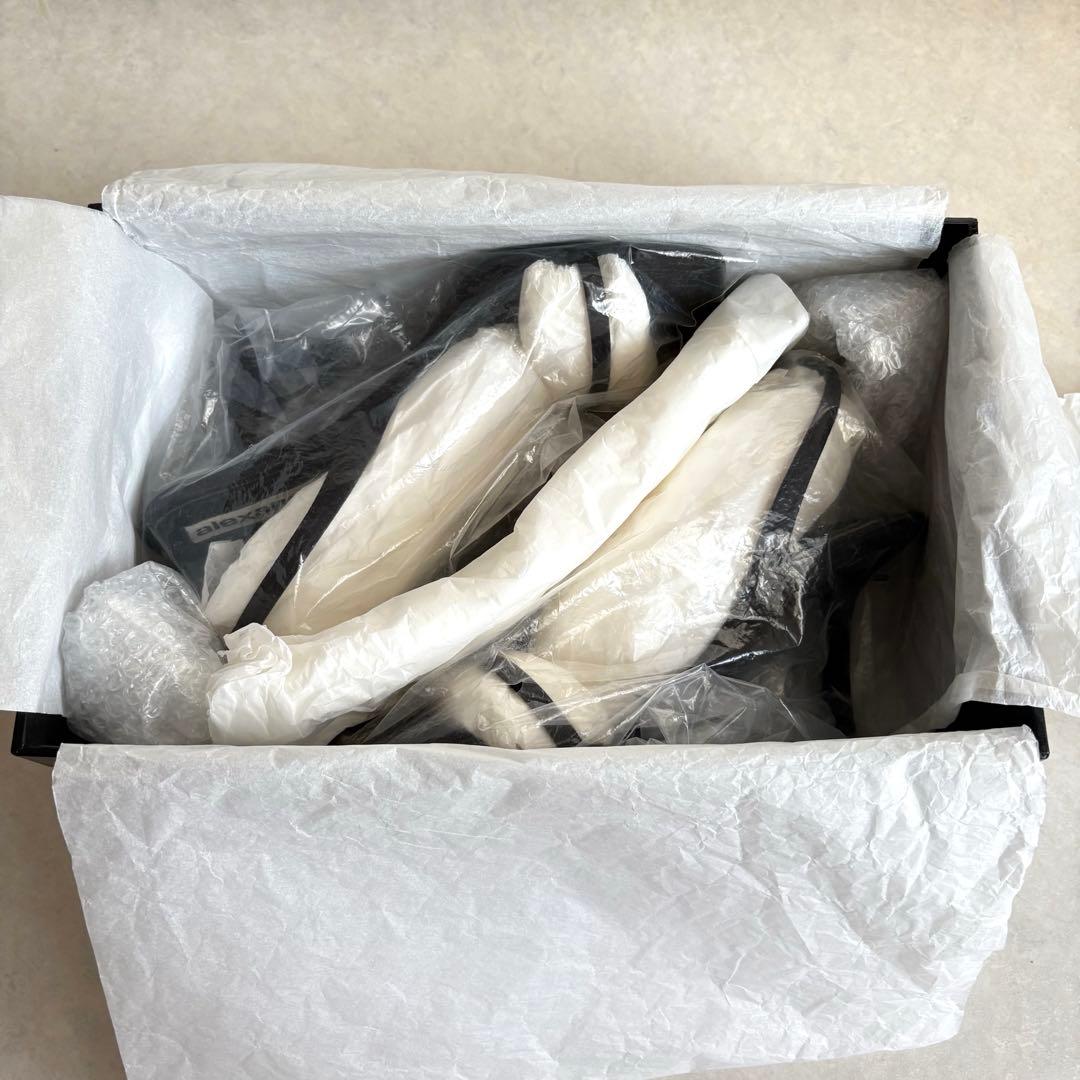 ミ*ン様 【美品】Alexander Wang ブラック サンダル 38 - メルカリ
