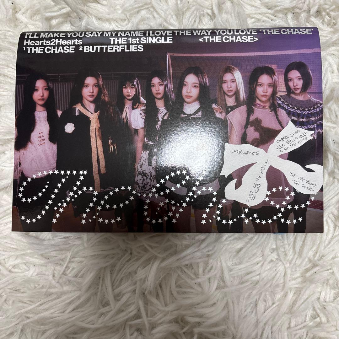 Hearts2Hearts H2H The Chase アルバム - メルカリ