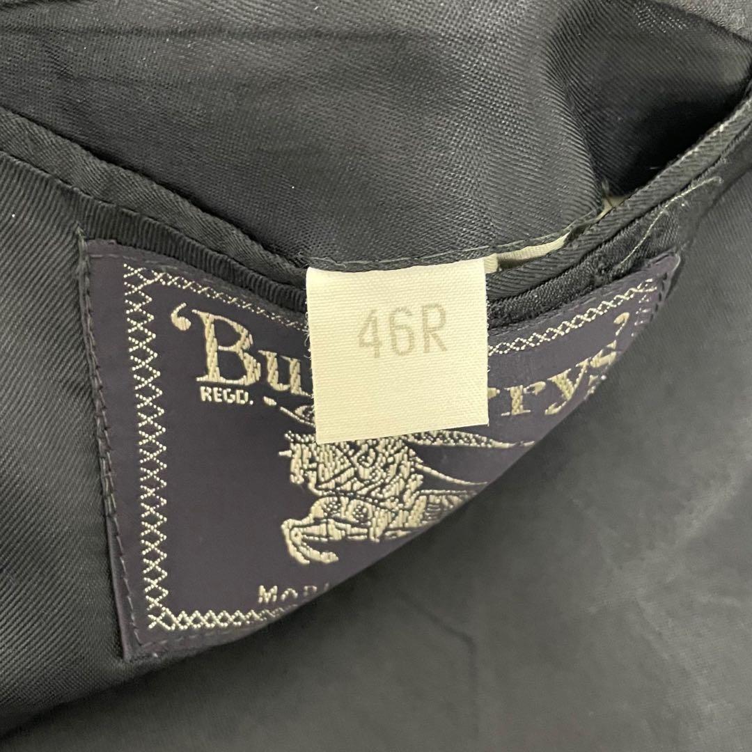 Burberry's 紺ブレ 金ボタン ダブルブレザー 46R 英国製 - メルカリ