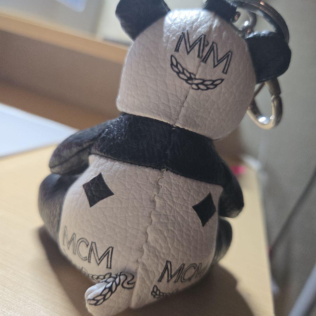 MCM エムシーエム パンダ チャーム バッグチャーム キーホルダー