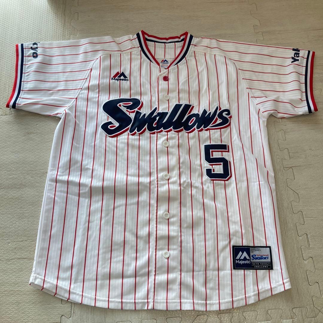 Majestic 東京ヤクルトスワローズ 川端慎吾 ユニフォーム Mサイズ