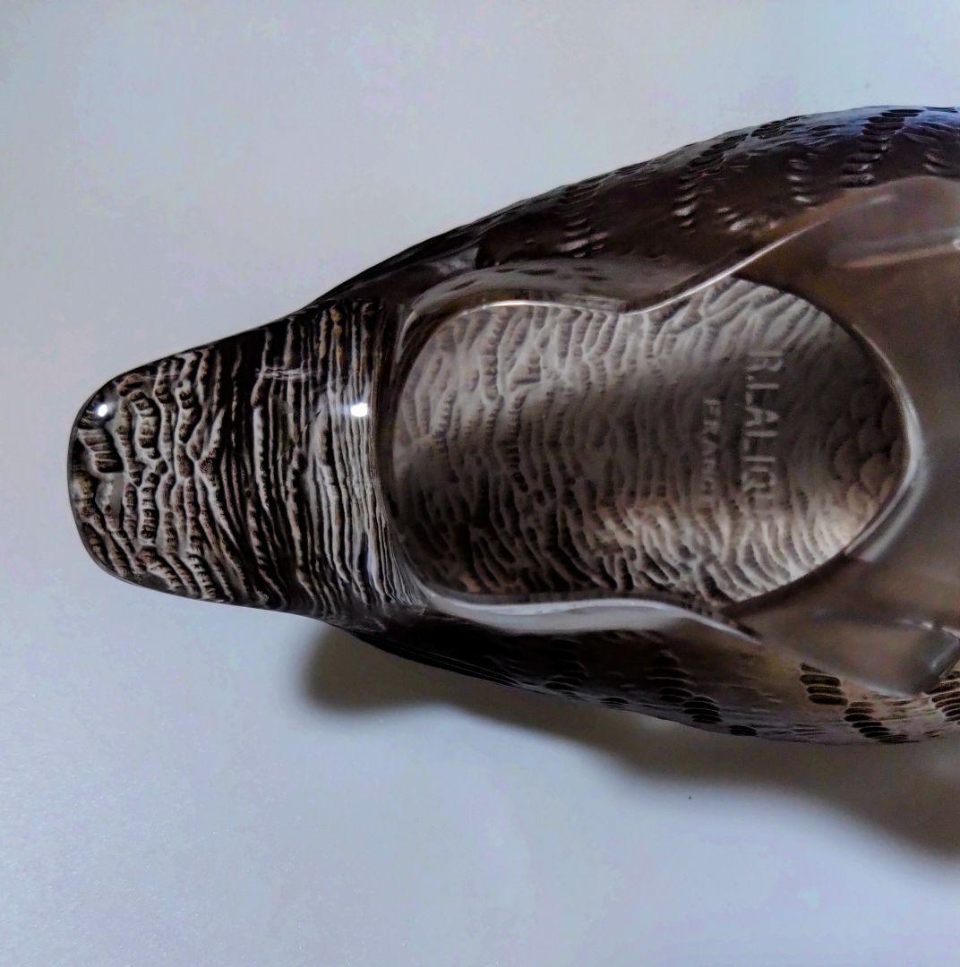 ルネ ラリック R LALIQUE ウズラ 置物 オブジェ クリスタル - メルカリ