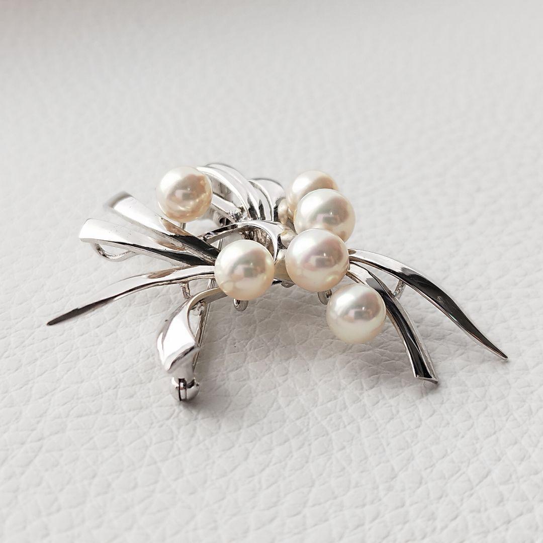 ミキモト真珠島　ブローチ・ペンダントトップ　2way　パール6.0〜7.0mm