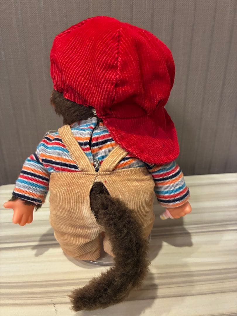 当時物 昭和レトロモンチッチ オーバーオール セキグチ ブルーアイ