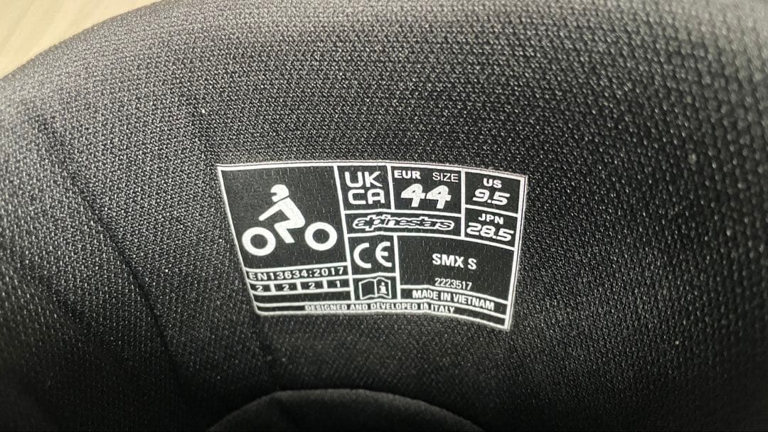 Alpinestars ブーツ SMX-S 28.5cm 美品