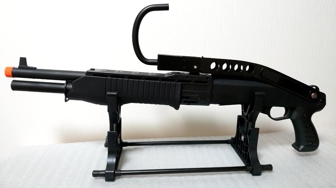 VOISKY UDL製 スパス12 排莢式 ナーフガン ショットガン UDL製スパス（SPAS12）ライブカート・単発式ポンプアクション ショット