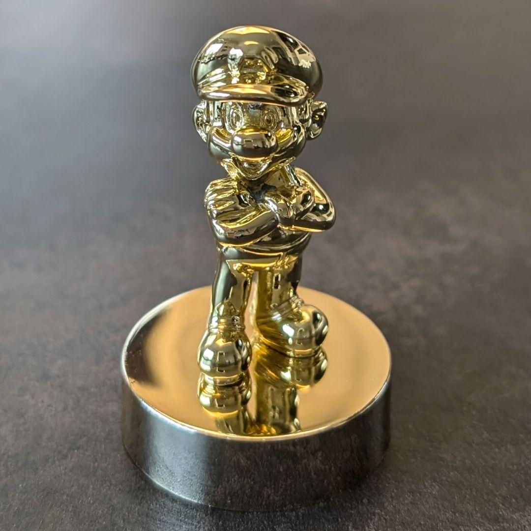 希少・非売品】クラブニンテンドー ゴールドマリオ フィギュア 会員