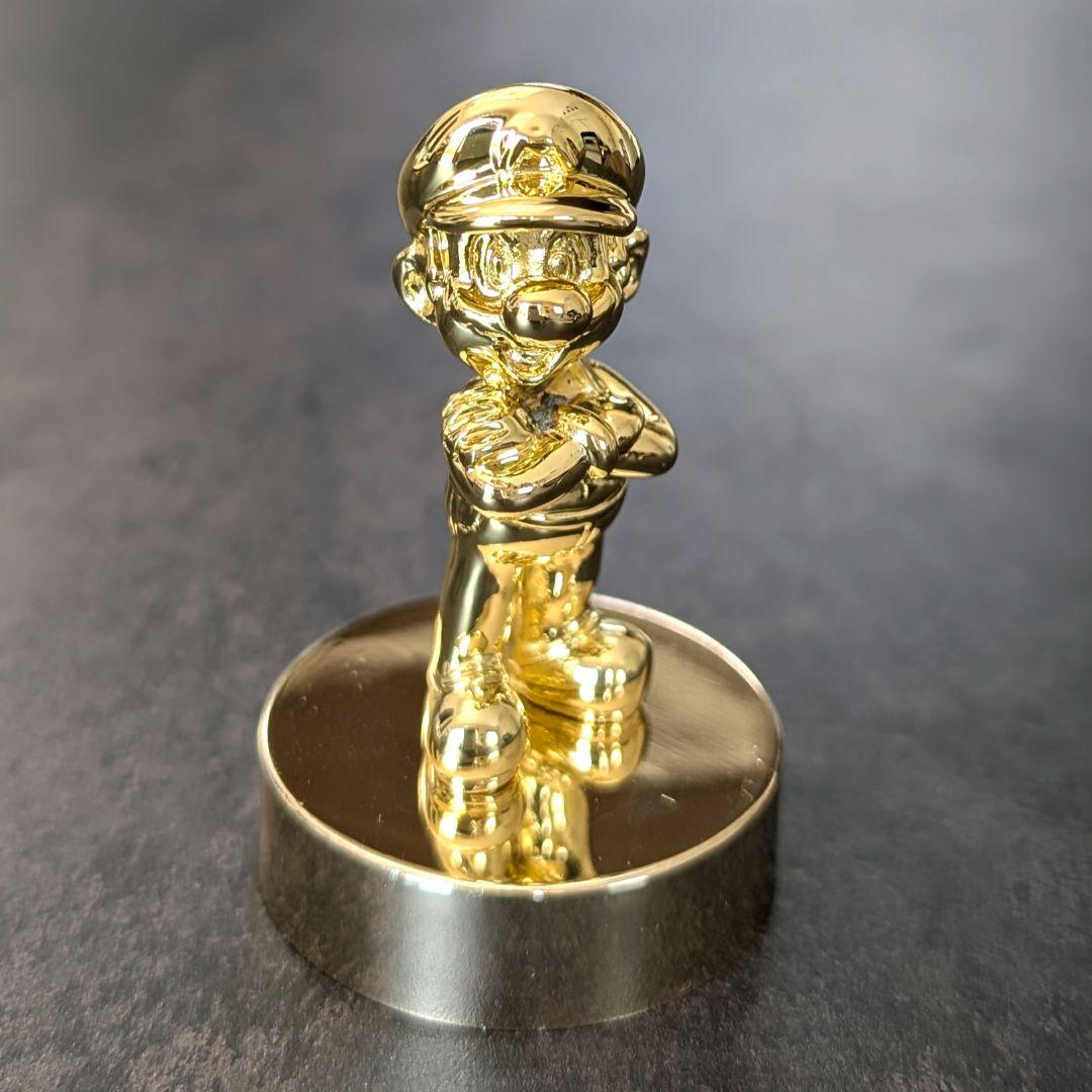 希少・非売品】クラブニンテンドー ゴールドマリオ フィギュア 会員
