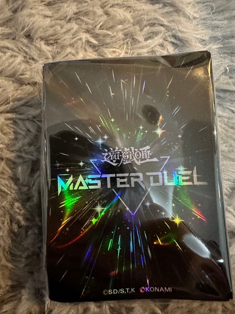 マスターデュエル　スリーブ　未開封 新品未開封マスターデュエル スリーブ ホワイトの通販 by いっと's