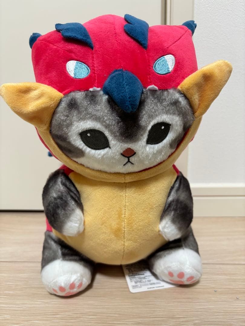 mofusand モンハンコラボBigぬいぐるみ リオレウス モンハン』×mofusandコラボでリオレウスやアイルーのぬいぐるみが登場