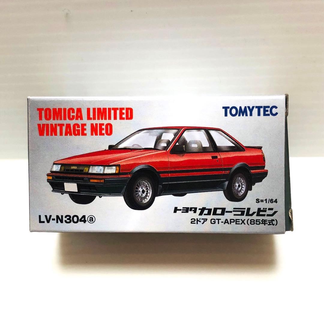 トミカリミテッドヴィンテージネオ トヨタ カローラレビン GT AE86 赤