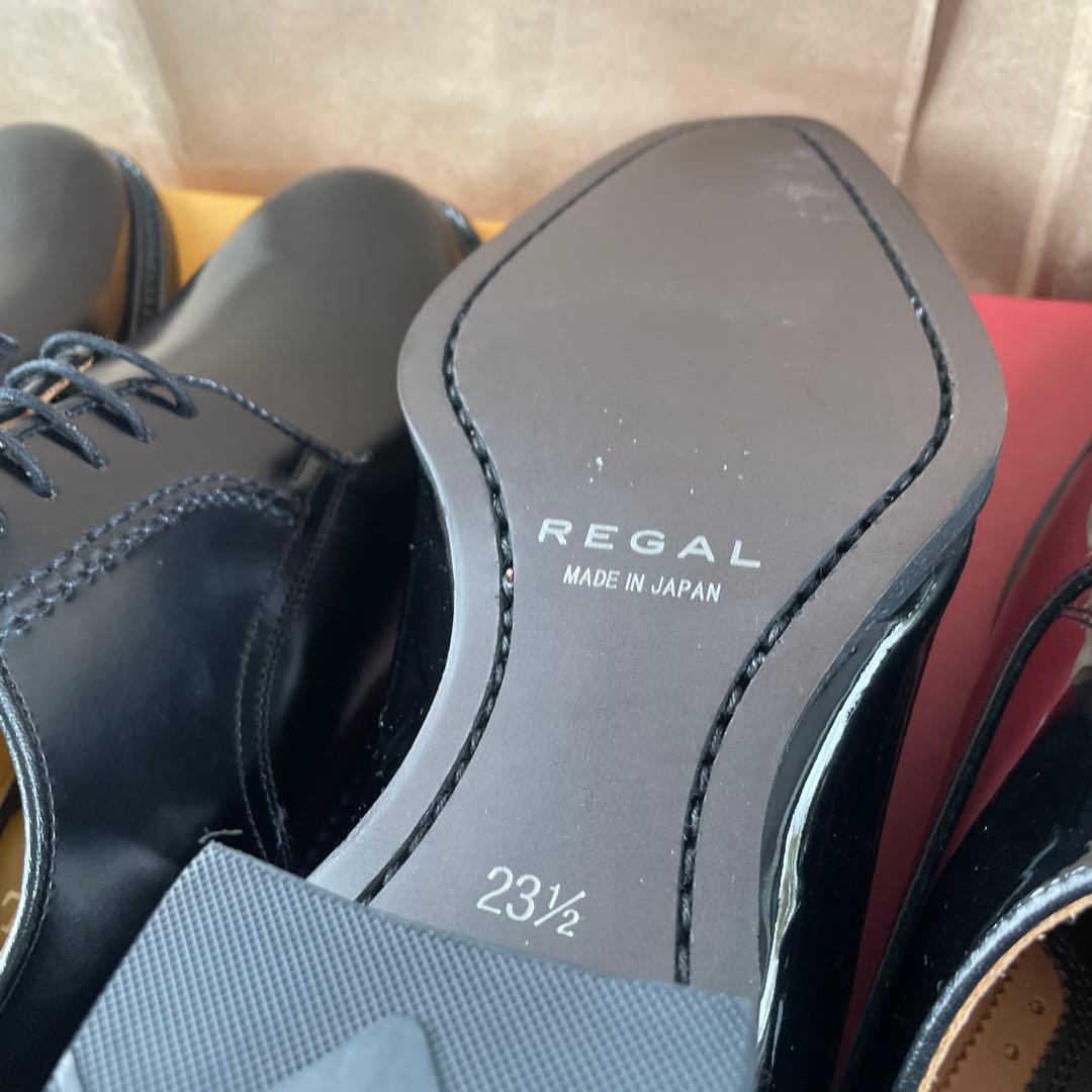 リーガル　2504 911R ブラック　23.5CM 2足セット