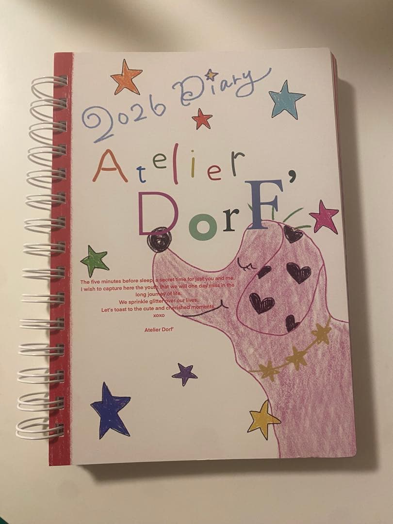 AtelierDorF 2026スケジュール帳 アトリエドルフ - メルカリ