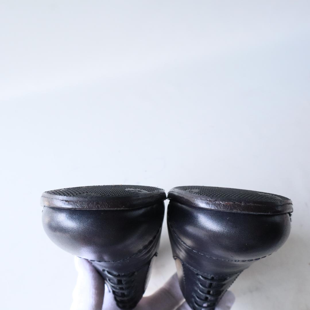 美品マーガレットハウエル イタリア製レースアップシューズ 36/23cm