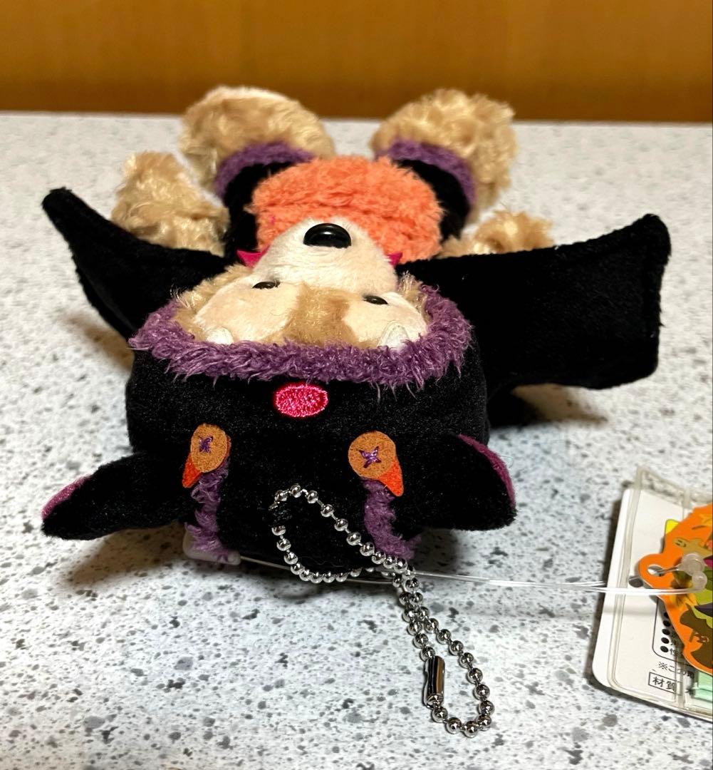 2013年ハロウィン ダッフィー ぬいぐるみバッジ ディズニーシー 新品