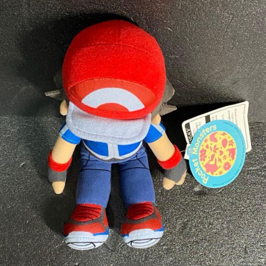 ポケモン サトシ タグ付き ぬいぐるみ カロス地方 セキグチ Sekiguchi