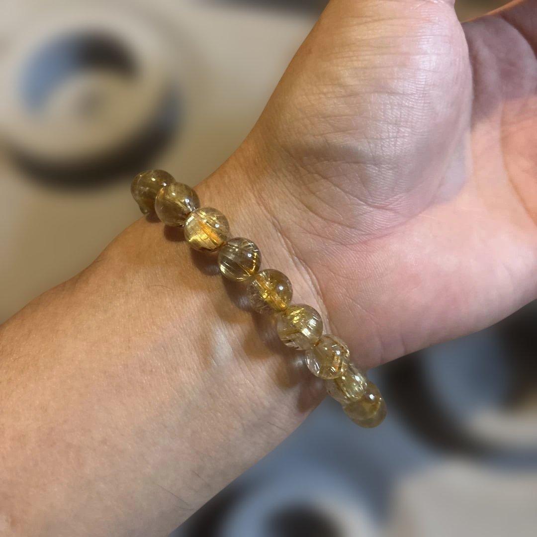 これが来てから金運爆上がり！サシがピカピカで多い！すっごいルチルが久しぶり！