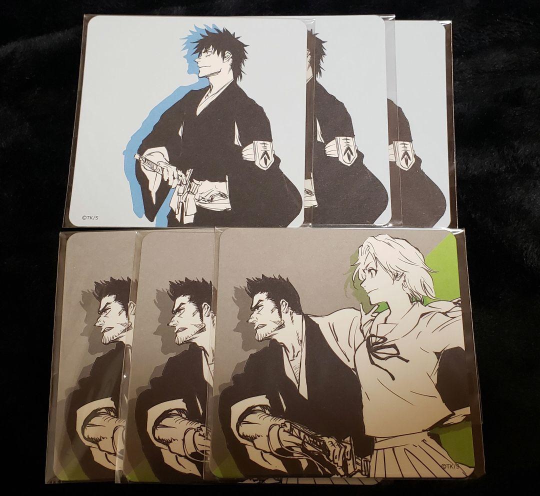 BLEACH 原画展コースター 志波海燕 黒崎一心 黒崎真咲 - メルカリ