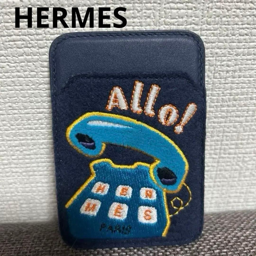 HERMES エルメス　MagSafe カードケース　アロ カードケース 《MagSafe》 エマン “アロ！” | Hermès - エルメス-公式