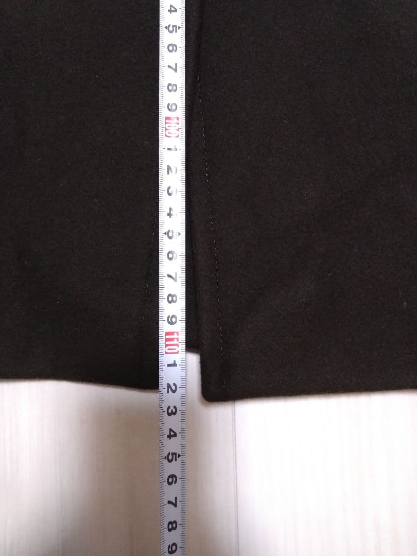 クリストフルメール モスグリーン ロングコート ベルト付き - メルカリ