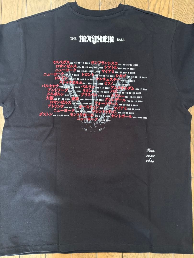 LADY GAGA レディーガガ Tシャツ 踊るか死ぬか Lサイズ - メルカリ