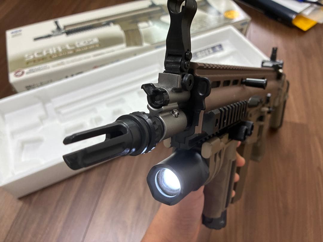 美品】SCAR-L CQC FDE 東京マルイ bb弾追加しました！ - メルカリ