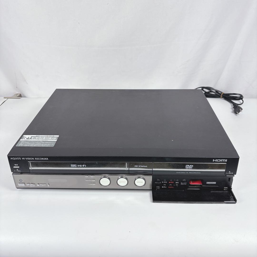 SHARP HDD•DVD•ビデオ一体型レコーダー DV-ACV52 ジャンク - メルカリ