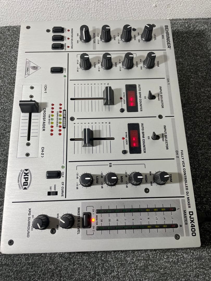 【BEHRINGER】ベリンガー DJミキサー DJX400 BEHRINGER DJX400 Vintage 2 Channel DJ Pro Mixer | eBay