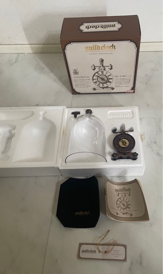 ギルドクロック/マイクロ・フォリオットモデル/元箱付/デッドストック