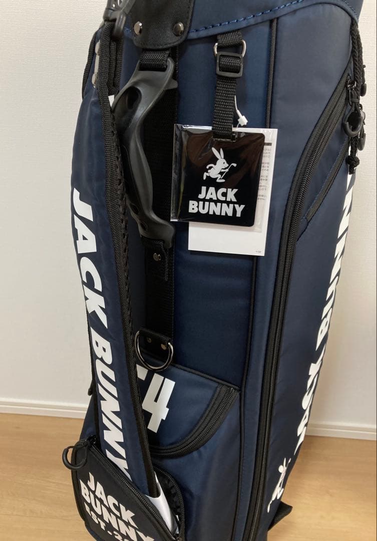 新品 パーリーゲイツ ジャックバニー 定番キャディバッグ 自立型 46