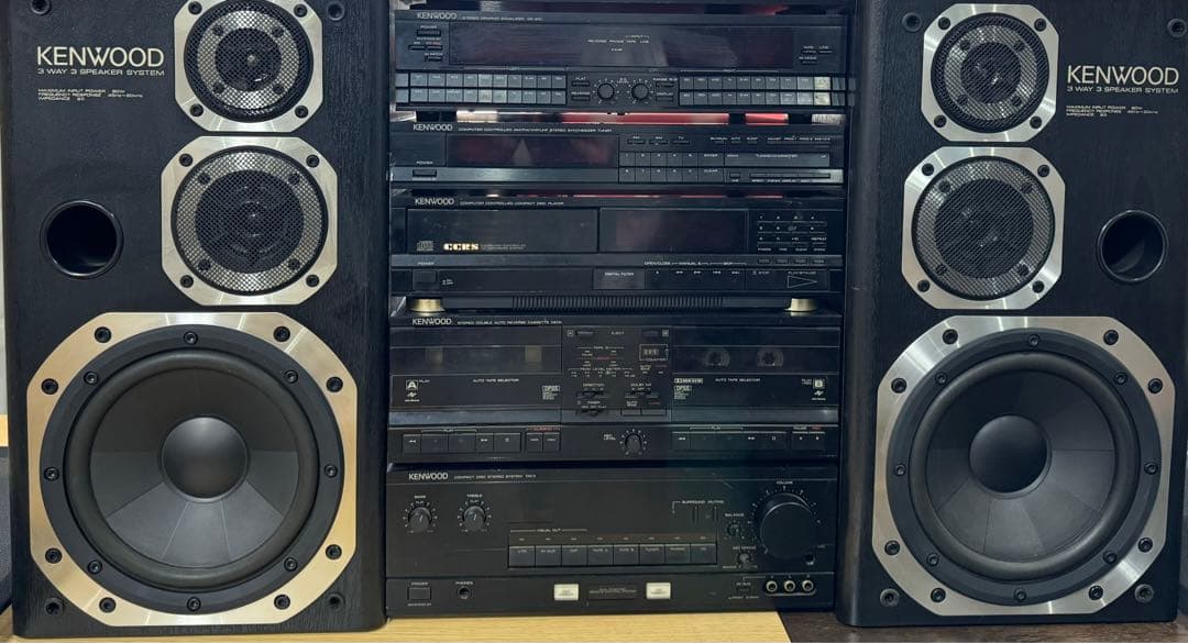 KENWOOD ROXY DG3 バブルコンポ スピーカーセット ステレオ - メルカリ