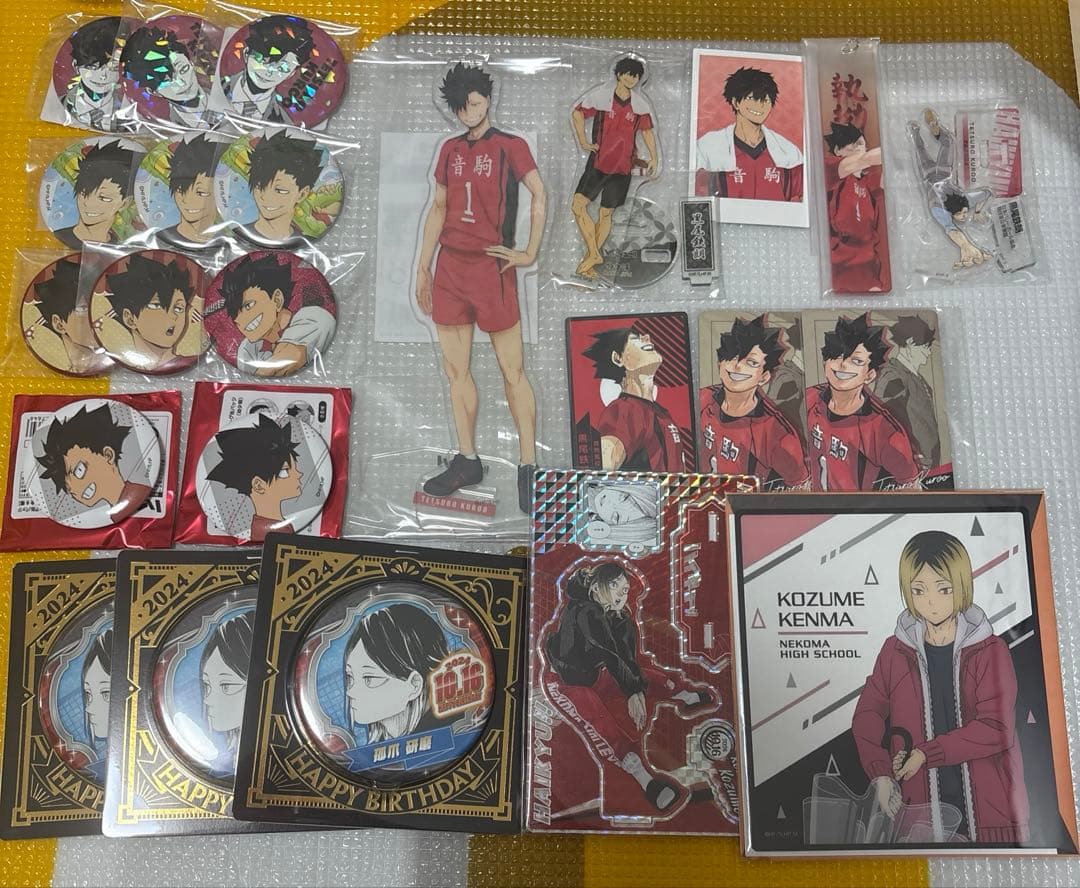 ハイキュー 黒尾 上海ブックマーカー アクスタ 缶バッジ セット グッズ-バッチ】ハイキュー!! トレーディング缶バッジ 黒尾鉄朗BOX