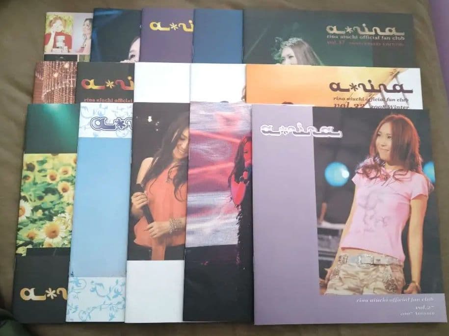 愛内里菜 ファンクラブ 会報 vol.01-40（セット）