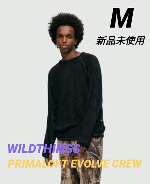WILDTHINGS 高機能プリマロフトエボルブクルー М PRIMALOFT - メルカリ