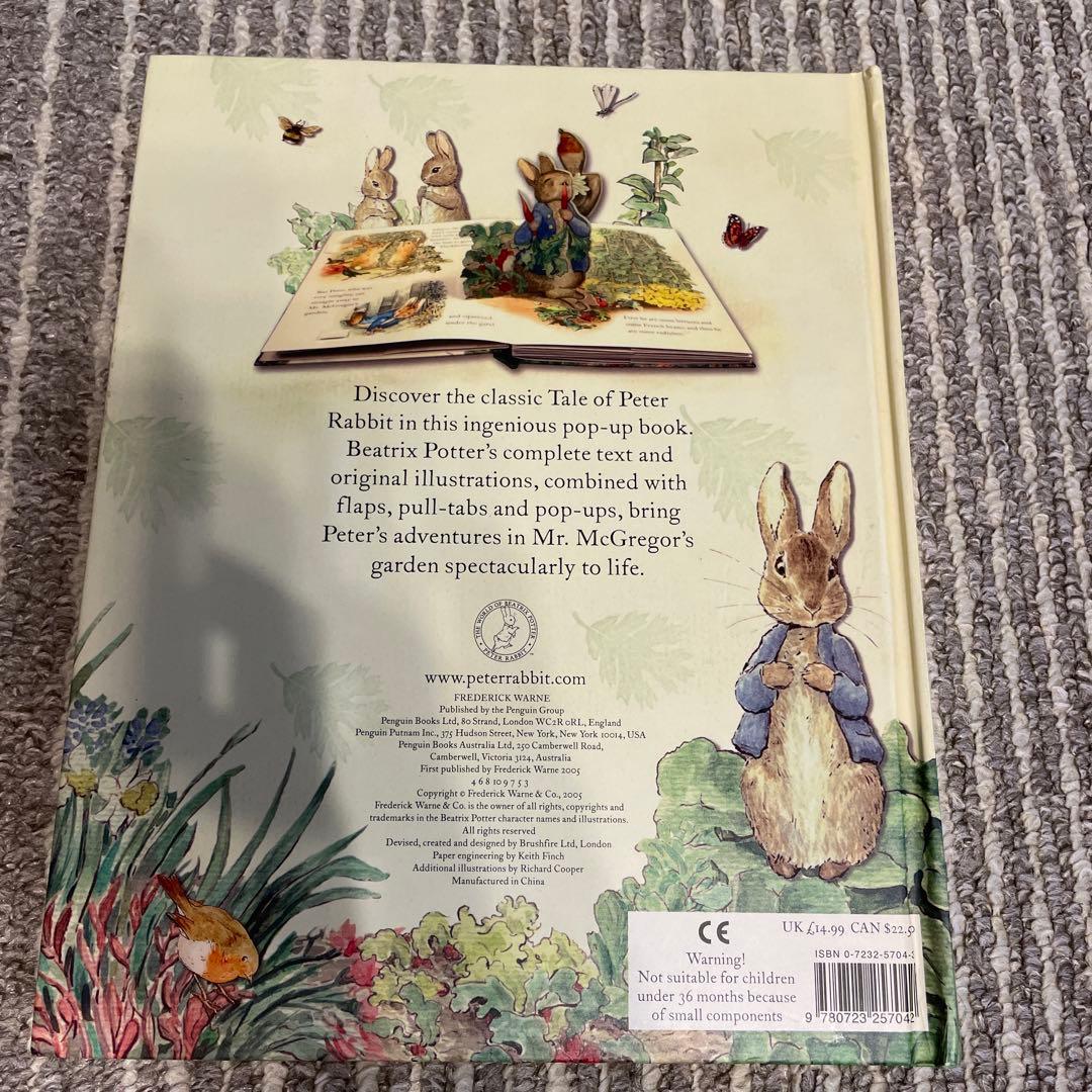 しかけ絵本 The Tale of Peter Rabbit ピーターラビット - メルカリ