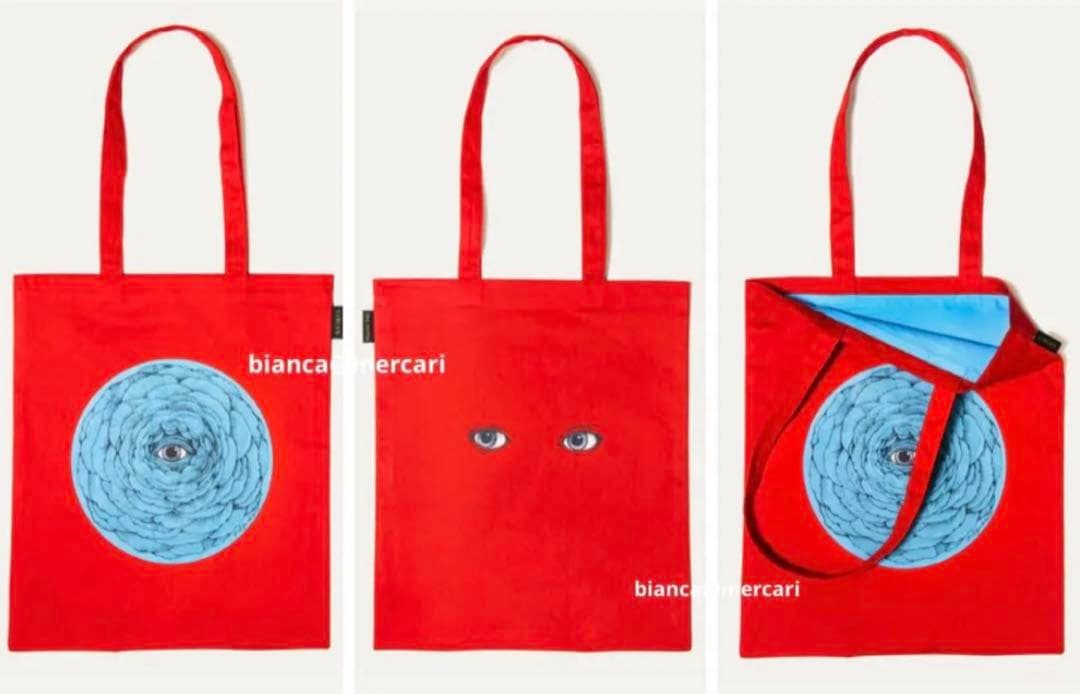 ヒグチユウコ展 サーカス トートバッグ fear 赤 レッド ボリス雑貨店