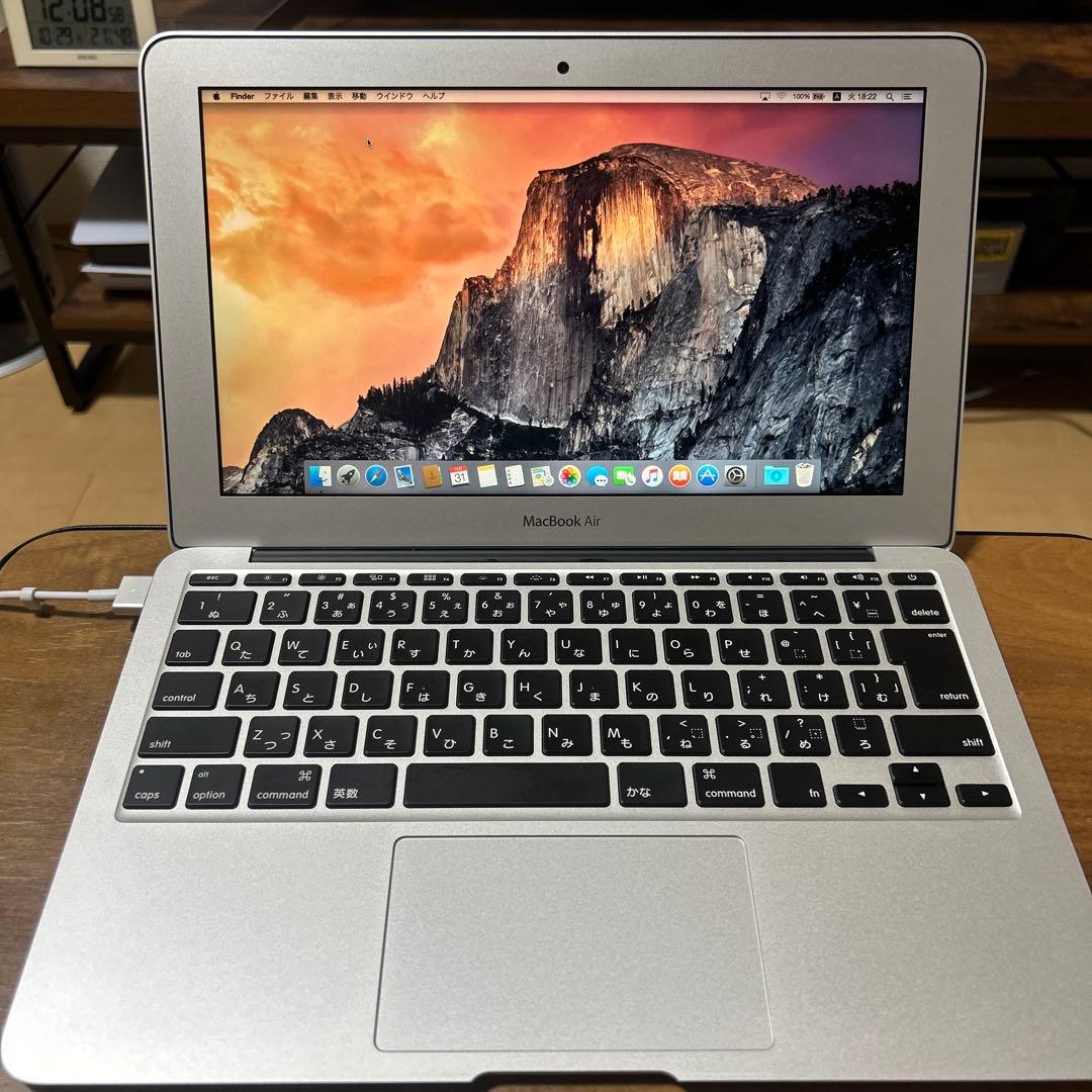 【美品】MacBook Air 11inch Early 2014 充電器付 楽天市場】2014 mac book air acアダプター 11インチの通販