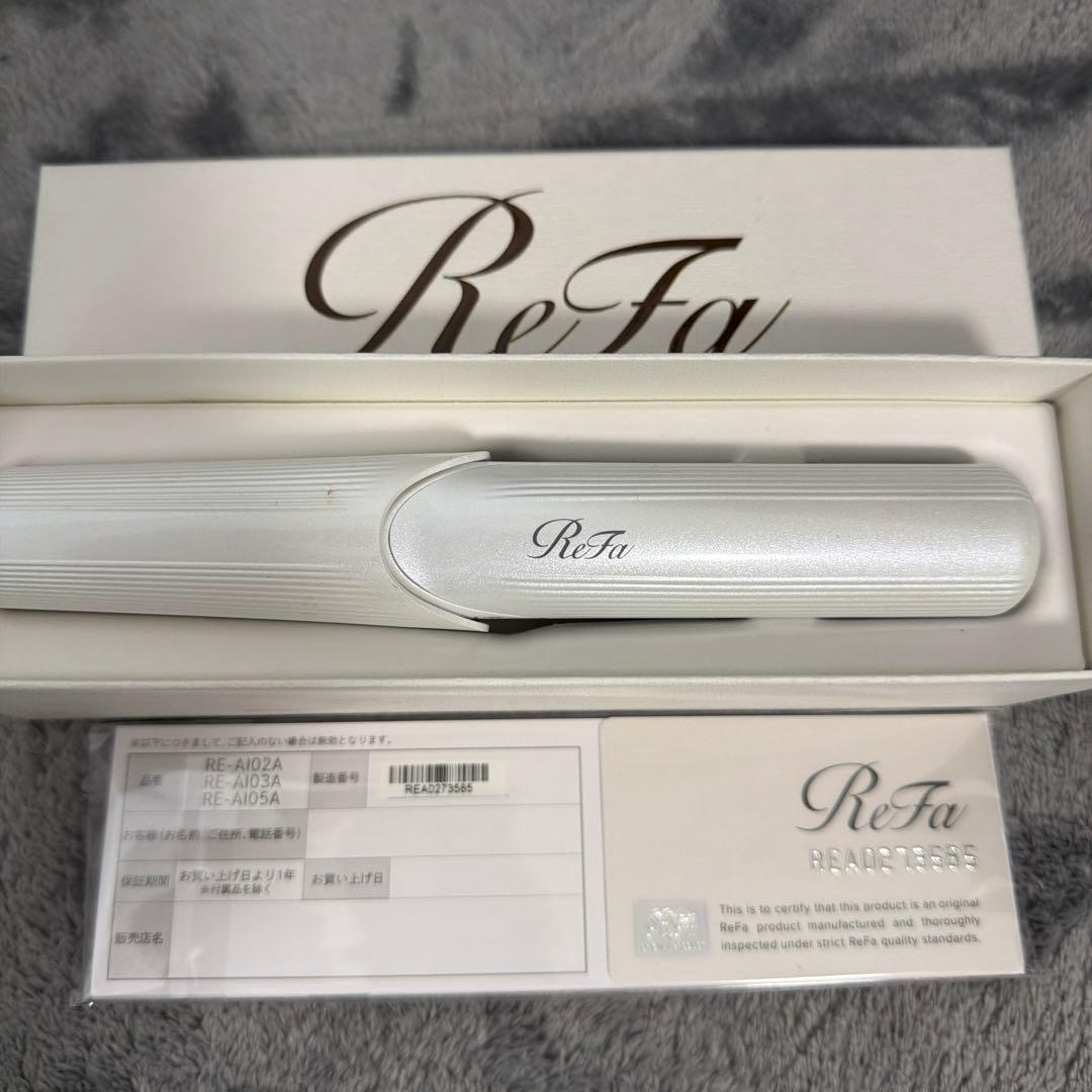 ReFa AIDIZA ストレートヘアアイロン リファ ストレートアイロン プロ（ホワイト） プレゼント ギフト 誕生