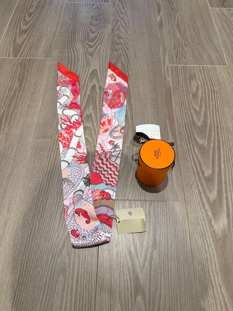 確実正規品】Hermes エルメス ツイリー スプラッシュパーク 未使用