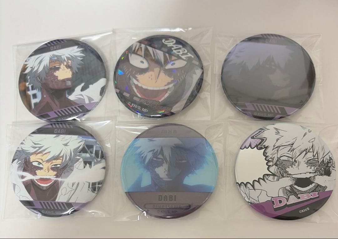僕のヒーローアカデミア 荼毘 デコレクション 缶バッジセット - メルカリ