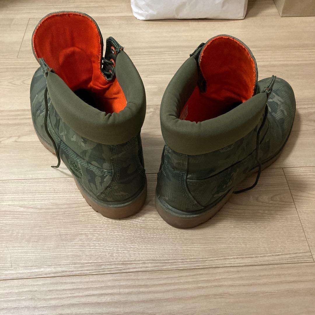 TimberLand ティンバーランド 迷彩　27.5cm
