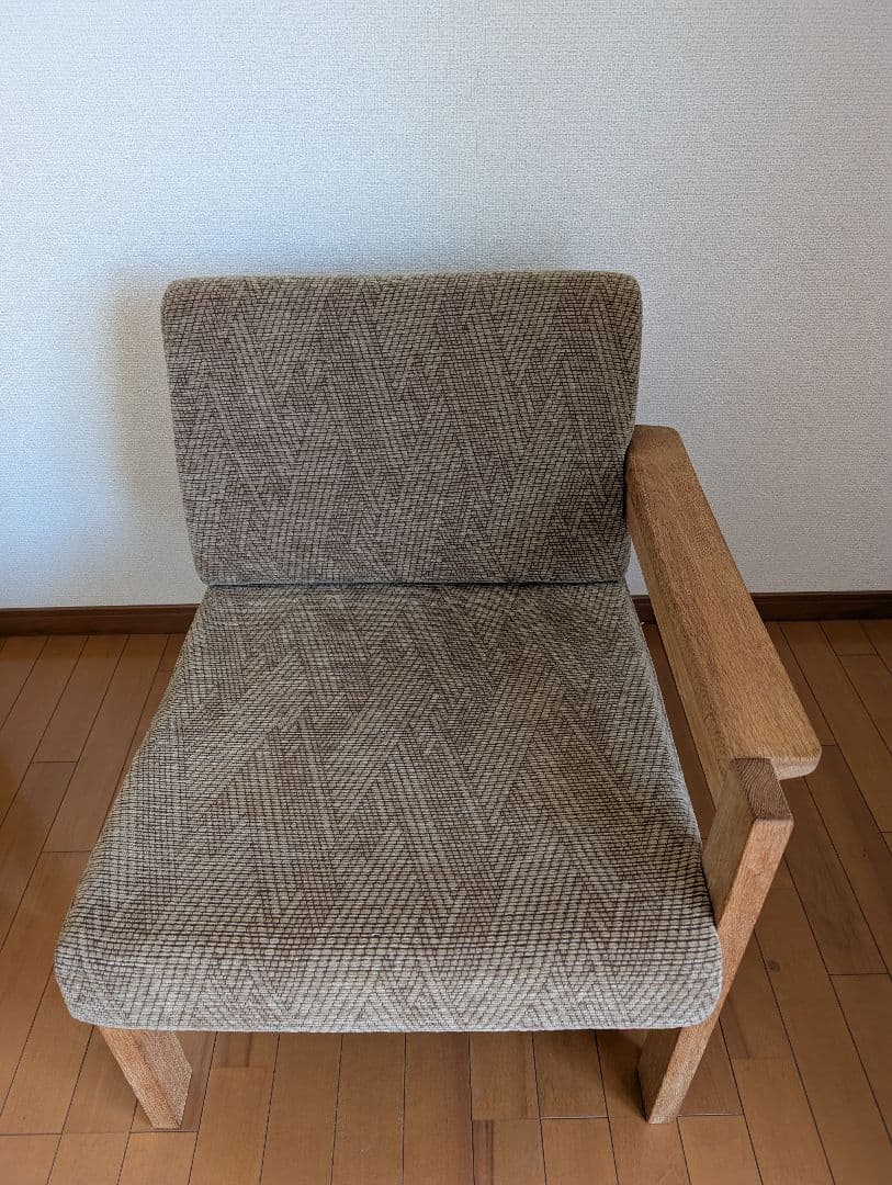 のんき大将様専用 北欧ヴィンテージソファ オーク 左アームの通販はau