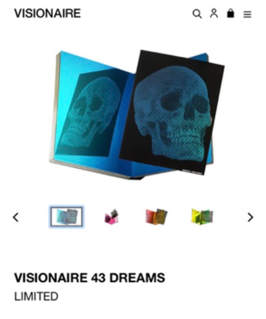 希少本 ビジョネア43 ドリーム限定シリアルNo.本 - メルカリ