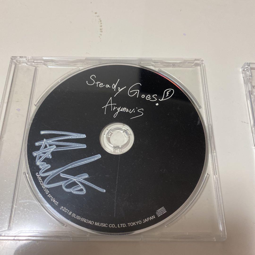アルゴナビス 直筆サイン付き CD・ステッカー - メルカリ