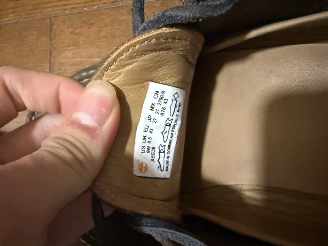 靴 timberland 3eye 27.5cm